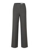 Slfrita Mw Wide Pant Dgm N Noos Bottoms Trousers Suitpants Grey Select...