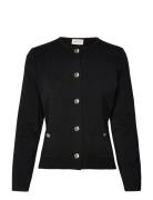 Monaco Cardigan Tops Knitwear Cardigans Black Balmuir