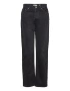 Adele Denim Bottoms Jeans Straight-regular Black House Of Dagmar