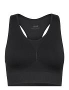 Seamless Soft Sports Bra Sport Bras & Tops Sports Bras - All Black Cas...