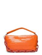 Chase Sequins Bags Top Handle Bags Orange HVISK