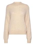 Nutilly B Pullover Tops Knitwear Jumpers Cream Nümph