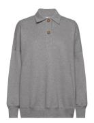 Over D Rugger Sweat Tops Sweat-shirts & Hoodies Sweat-shirts Grey GANT