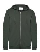 Zip Hoodie Tops Sweat-shirts & Hoodies Hoodies Khaki Green Bread & Box...