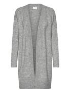 Jane Long Cardigan Tops Knitwear Cardigans Grey NORVIG