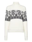 Pasaka Turtleneck Tops Knitwear Turtleneck White The Knotty S