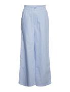 Vmpinny Wide Pant Wvn Girl Bottoms Trousers Blue Vero Moda Girl