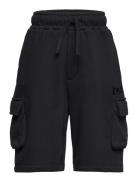 Tnre:charge Cargo Sweatshorts Bottoms Shorts Black The New