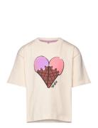 Tnjemma Os S_S Tee Tops T-shirts Short-sleeved Pink The New