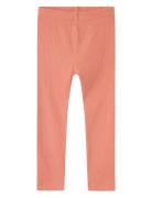 Nmfgago Kny Slim Leggings Lil Bottoms Leggings Orange Lil'Atelier