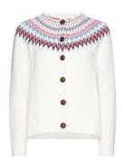 Joelle Cotton Tops Knitwear Cardigans White Jumperfabriken