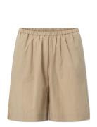 Norah Shorts Bottoms Shorts Casual Shorts Beige STUDIO FEDER