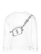 Sweatshirt Tops Sweat-shirts & Hoodies Sweat-shirts White Little Marc ...