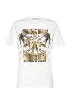 Kolifa Tops T-shirts & Tops Short-sleeved White Munthe