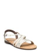 65264-60 Flate Sandaler Beige Rieker