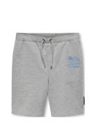 Kobfelix Shorts Box Ub Swt Bottoms Shorts Grey Kids Only