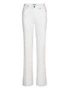 Trousers Bottoms Trousers Straight Leg White United Colors Of Benetton