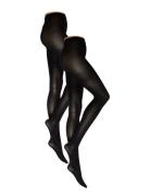 Tights - 2-Pack Lingerie Pantyhose & Leggings Black Sneaky Fox