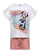 Pyjama Pyjamas Sett Multi/patterned Minnie Mouse