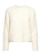 Nutelsa Pullover Tops Knitwear Jumpers Cream Nümph