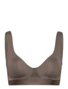 Bralette Pad Select Lingerie Bras & Tops Soft Bras Bralette Brown BOSS