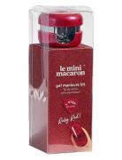 Gel Manicure Kit Ruby Red Neglelakk Gel Red Le Mini Macaron