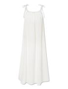 Rigmor Dress - Poplin Maxikjole Festkjole White STUDIO FEDER