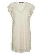 Vmmaya Short Frill Dress Jrs Spe Kort Kjole White Vero Moda