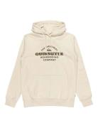 Tradesmith Hoodie Sport Sweat-shirts & Hoodies Hoodies Beige Quiksilve...