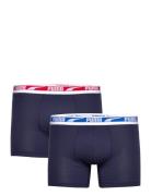 Puma Men Everyday Multi Logo Boxer Boksershorts Navy PUMA