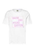 Jawo Tops T-shirts & Tops Short-sleeved White Baum Und Pferdgarten