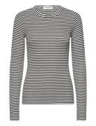 Petriciasw Stripe T-Shirt Long Slee Tops T-shirts & Tops Long-sleeved ...