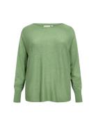 Wa-Samanda Tops Knitwear Jumpers Green Wasabiconcept