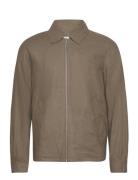 Constantin Coach Jacket Tynn Jakke Brown Les Deux