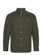 Organic Cotton Corduroy Shirt Gots Tops Shirts Casual Green Knowledge ...