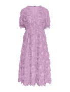 Yaspazylla 2/4 Midi Dress - Show Knelang Kjole Purple YAS