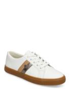 Janson Ii Leather Sneaker Lave Sneakers White Lauren Ralph Lauren