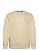 Reg Shield C-Neck Sweat Tops Sweat-shirts & Hoodies Sweat-shirts Beige...