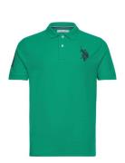 Alfredo Polo Tops Polos Short-sleeved Green U.S. Polo Assn.