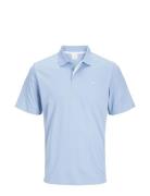 Jprccrodney Ss Polo Sn Tops Polos Short-sleeved Blue Jack & J S