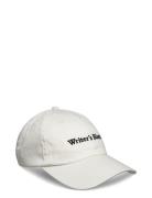 Newspaper Dad Cap Accessories Headwear Caps White Les Deux