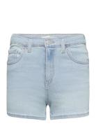 Levi's Mini Mom Shorts Bottoms Shorts Blue Levi's