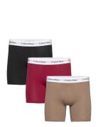 Boxer Brief 3Pk Boksershorts Black Calvin Klein