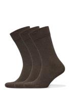 True Ankle Sock Underwear Socks Regular Socks Brown Amanda Christensen