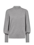 Sc-Dollie Tops Knitwear Jumpers Grey Soyaconcept