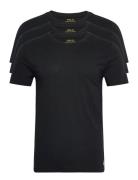 Bci Cotton-3Pk-Ucr Tops T-shirts Short-sleeved Black Polo Ralph Lauren...