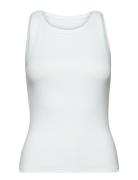 Drewgz Sl Top Tops T-shirts & Tops Sleeveless White Gestuz