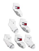 Th Baby Sock 6P Flag Sock Ecom Sokker Strømper White Tommy Hilfiger