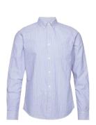 Onsneil Ls Oxford Shirt Noos Tops Shirts Casual Blue ONLY & SONS