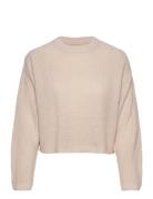 Onlmalavi L/S Cropped Pullover Knt Noos Tops Knitwear Jumpers Cream ON...